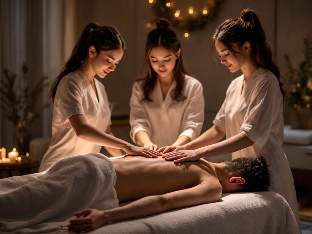 Six Hand Massage
